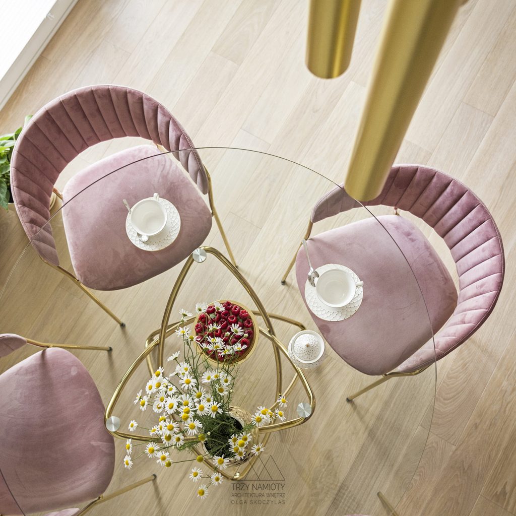 projekt w stylu glamour
