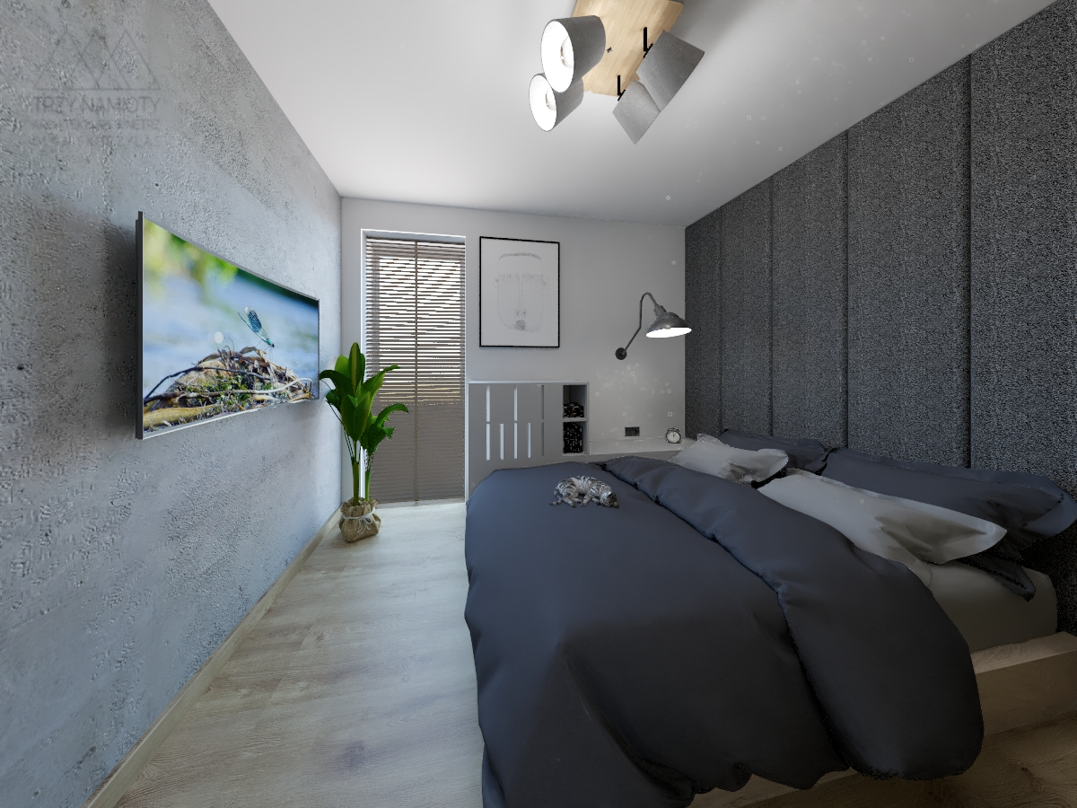 projekt sypialni lublin