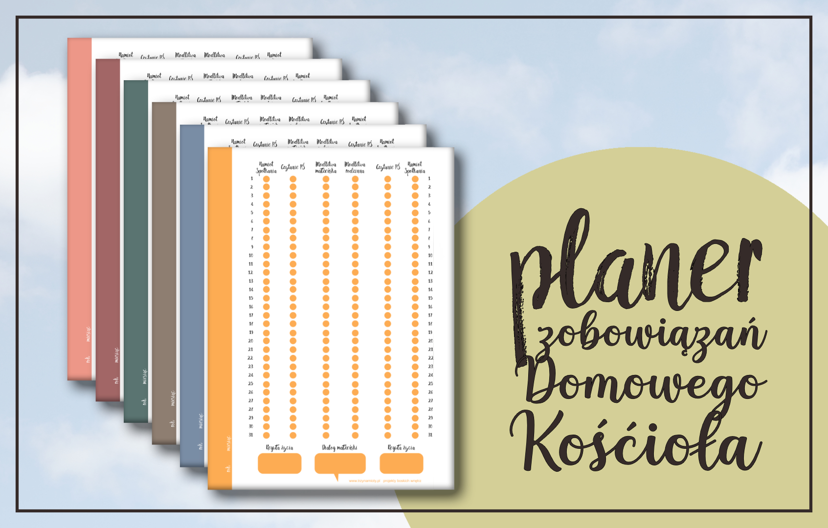Planer zobowiązań Domowego Kościoła do ściągnięcia
